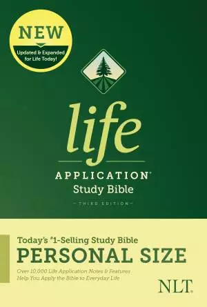 NLT Life Application Study Bible, Third Edition, Personal Size, Paperback, Maps, Single Column, Book Introductions, Life Application Notes