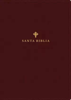 Santa Biblia NTV, Edición de referencia ultrafina, letra grande (SentiPiel, Café oscuro , Letra Roja)