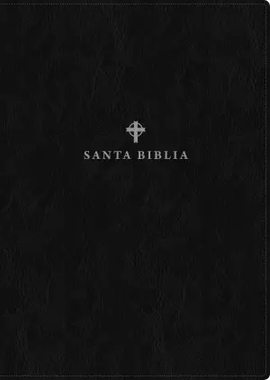 Santa Biblia NTV, Edición de referencia ultrafina, letra grande (SentiPiel, Negro, Letra Roja)