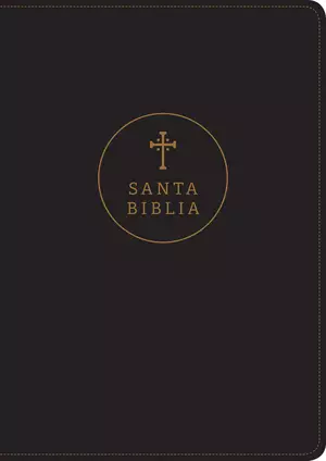 Santa Biblia RVR60, Edición de referencia ultrafina, letra grande (SentiPiel, Negro, Letra Roja)