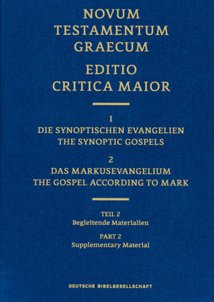 Gospel of Mark, Editio Critica Maior 2.2 (Hardcover)