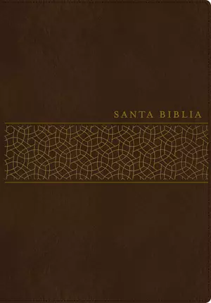 Santa Biblia NTV, Edición manual, letra gigante (SentiPiel, Café, Letra Roja)