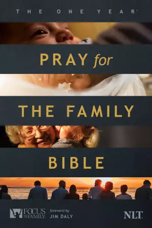 One Year Pray for the Family Bible NLT