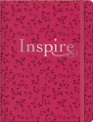 Inspire Bible NLT, Filament Enabled (Hardcover LeatherLike, Pink Peony)