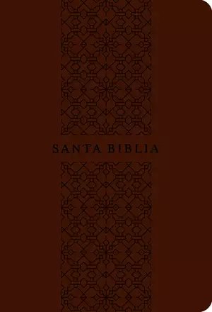 Santa Biblia NTV, Edición compacta, letra grande (SentiPiel, Café, Índice, Letra Roja)