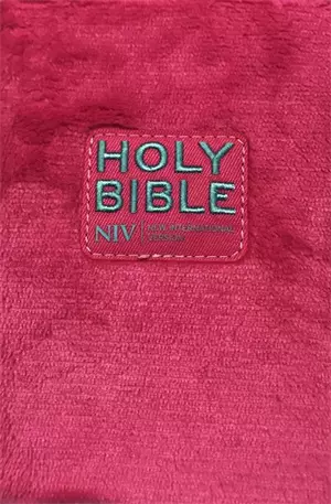 NIV Pocket, Bible, Pink, Fluffy Hardback, Anglicised, Ribbon marker, Presentation Page, Key Stories Shortcuts, Reading Plan, Book Overview, Quick Links
