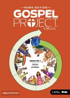 Gospel Project for Kids: Home Edition - Bible Story DVD Semester 2