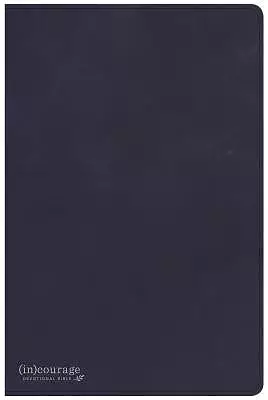 CSB (in)courage Devotional Bible, Navy Genuine Leather Index