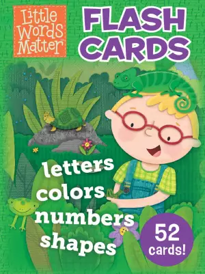 Flashcards-Letters  Colors  Numbers  Shapes (Little Words Matter)-52 Cards