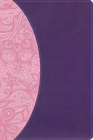 KJV One Big Story Bible, Pink/Purple LeatherTouch