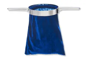 Offering Bag with Handle - Blue Cloth