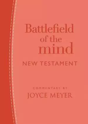 Battlefield of the Mind New Testament: Coral Leatherluxe(r)