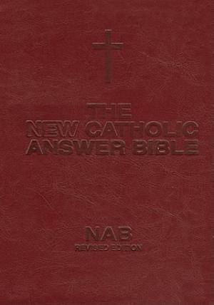 New Catholic Answer Librosario Edition Large Print Bible NABRE