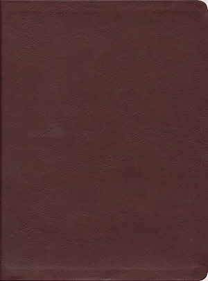 The Message Bible Large Print, Bible, Burgundy, Imitation Leather, Paraphrase, One-Column Layout, Maps, Charts, Timelines, Ribbon Marker