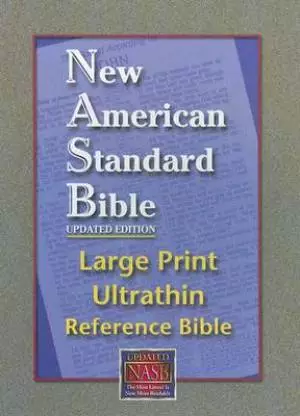 Large Print Ultrathin Reference Bible