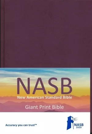 NASB 2020 Giant Print Text Bible, Hardcover