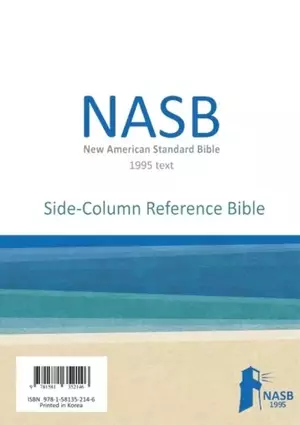 NASB 1995 Side-Column Reference Bible, Black, Leathertex