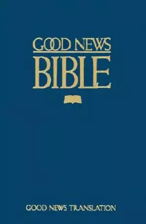 Good News Bible Large Print Blue Imitation Leather