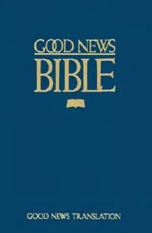 Good News Bible Large Print Blue Imitation Leather