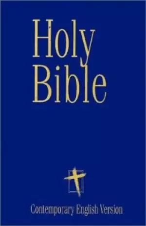 CEV Easy Reading Bible Blue Hardback