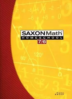 Saxon Math 7 6 Student Textbook