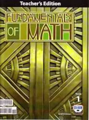 Fundamentals Of Math Teachers Edition 2nd Edition