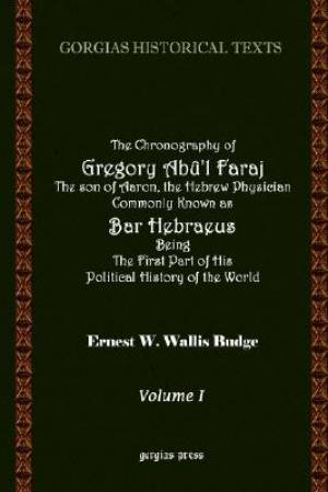 Chronography Of Bar Hebraeus (vol 1)