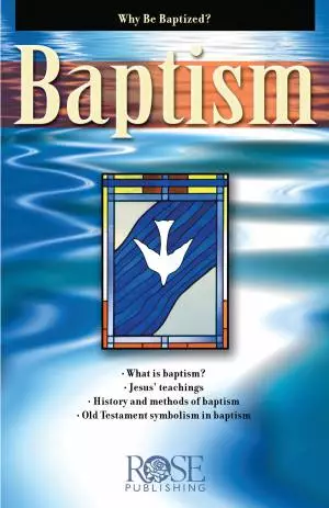5-Pack: Baptism Comparison pamphlet