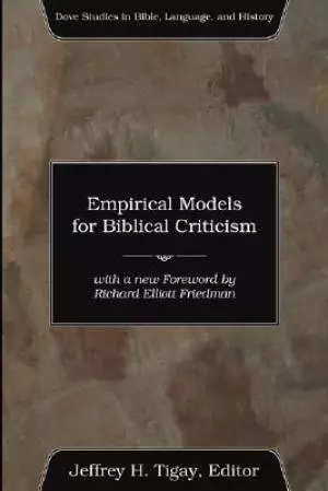 Empirical Models For Biblical Criticism