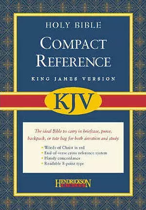 KJV Compact Bible: Burgundy