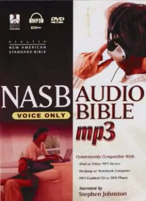 NASB: Audio Bible, Voice Only, MP3 CD plus DVD-Rom