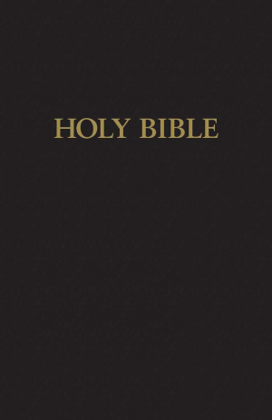 KJV Large Print Pew Bible: Black Hardback