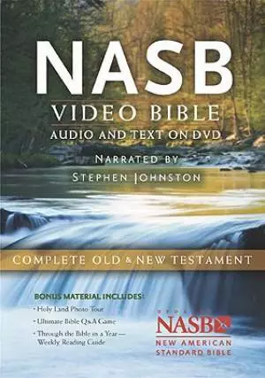 NASB Bible On DVD Narrated By Stephen Johnston