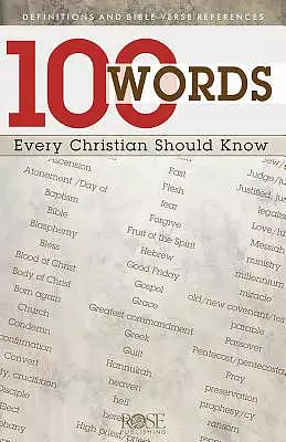 100 Words Every Christian Should Know (Individual pamphlet)