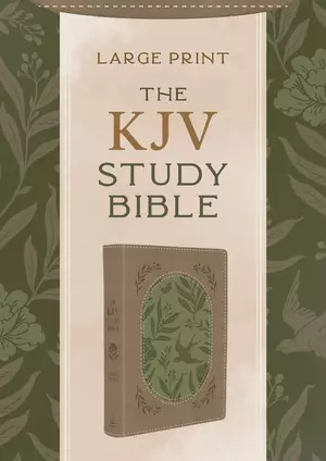 KJV Study Bible, Large Print [Olive Branches]
