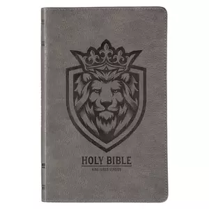 Charcoal Faux Leather Gift Edition King James Version Bible
