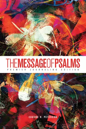 Message of Psalms: Premier Journaling Edition (Softcover, Blaze into View)