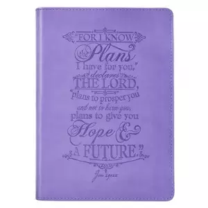 Journal Classic Purple I Know the Plans Jer. 29:11