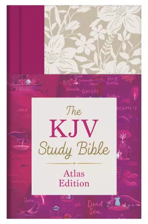 KJV Study Bible: Atlas Edition, Thumb Indexed [Wildflower Bouquet]