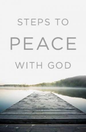 Steps To Peace With God Tract Pack Of 25