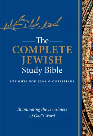 The Complete Jewish Study Bible - Blue Flexisoft Leather, Indexed