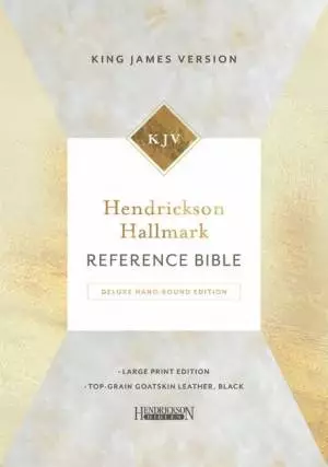 Hendrickson Hallmark Reference Bible: Deluxe Hand-Bound Edition