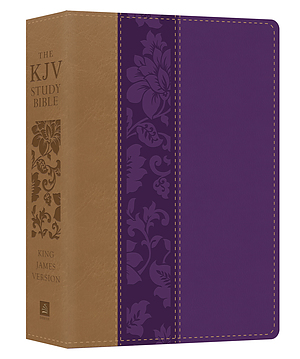 The KJV Study Bible - Large Print [violet Floret]