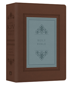 The KJV Study Bible - Large Print - Indexed [teal Inlay]