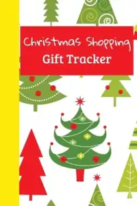 Christmas Shopping Gift Tracker: Christmas Trees Design