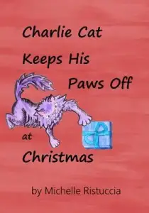 Charlie Cat Keeps His Paws Off at Christmas