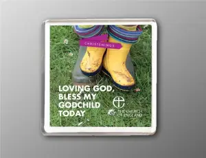 Church of England Godparent Fridge Magnet (pack of 10)