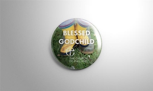 Church of England Godchild Badge (pack of 20)