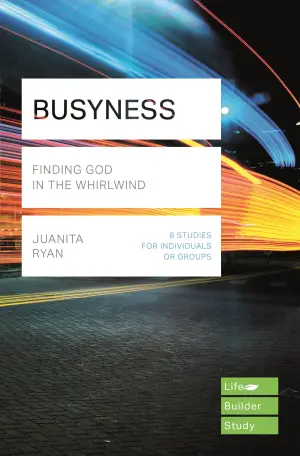 Cover of Lifebuilder Bible Study: Busyness