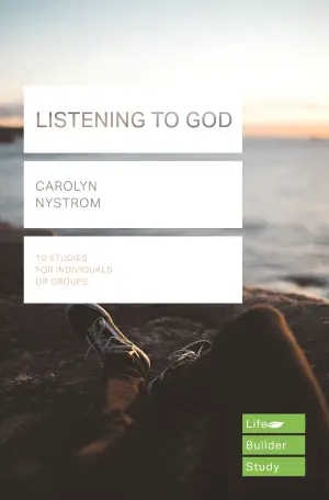 Cover of Lifebuilder Bible Study: Listening to God